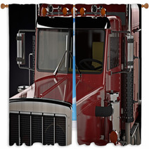 Big Truck Window Curtains 61306811