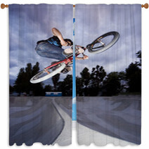 Biker Window Curtains 8986034