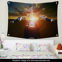 Biking Travel Concept Wall Art 66932145