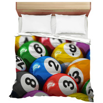 Billiard Balls Bedding 61244770