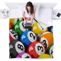 Billiard Balls Blankets 61244770