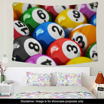 Billiard Balls Wall Art 61244770