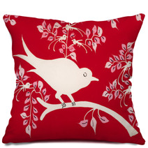 Bird Abstract Pattern Pillows 59219188
