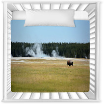 Bisons On The Yellowstone National Park Nursery Decor 56959717