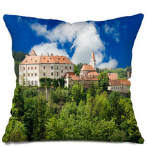 Bitov Castle, South Moravia, Czech Republic Pillows 65464054