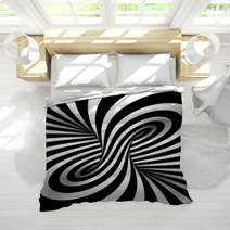 Black And White Abstract Bedding 69442536