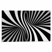 Black And White Abstract Rugs 69748661