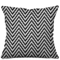 Black And White Chevron Patterned Background Pillows 37211250