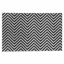 Black And White Chevron Patterned Background Rugs 37211250