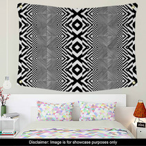 Black And White Pattern Vector Wall Art 66887883