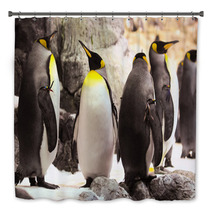 Black And White Penguin Bath Decor 61133757