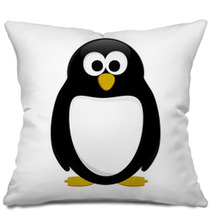 Black And White Penguin Cute Cartoon Pillows 64593833