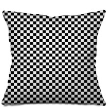 Black And White Squares Pillows 67502743