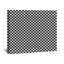 Black And White Squares Wall Art 67502743