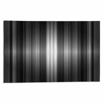 Black Metallic Stripes Rugs 6625870