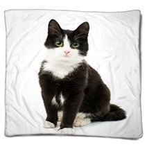 Black & White Cat Blankets 61710255