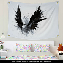 Black Wings Wall Art 52963986