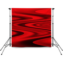 Black With Red Wave Backdrops 70874032