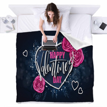 Valentines Day Blankets 186855869