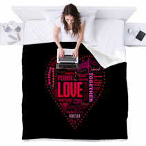 Valentines Day Blankets 242146014