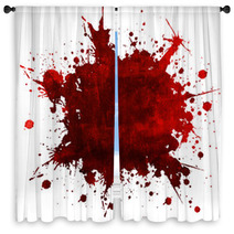 Blood, Dreadful, Background Window Curtains 2668777