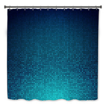 Blue Abstract Background Bath Decor 58111458