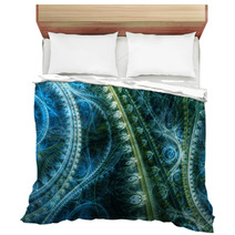 Blue Abstract Background Bedding 63050501