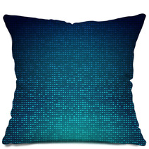 Blue Abstract Background Pillows 58111458