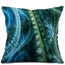 Blue Abstract Background Pillows 63050501
