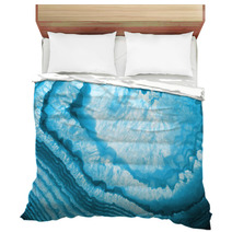 Blue Agate Background Bedding 32230631