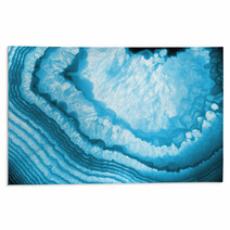 Blue Agate Background Rugs 32230631