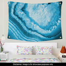Blue Agate Background Wall Art 32230631