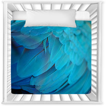 Blue And Gold Macaw Feathers Nursery Decor 54524930