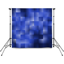 Blue Background With Squares Backdrops 62745924