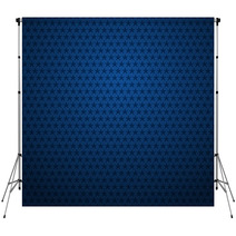 Blue Background With Stars Backdrops 61559344