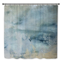 Blue Canvas Background Or Texture Bath Decor 137085630