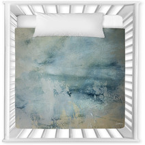 Blue Canvas Background Or Texture Nursery Decor 137085630