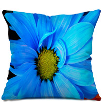 Blue Daisy Pillows 66688674