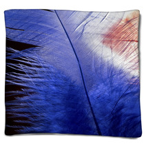 Blue Feather Blankets 64826120