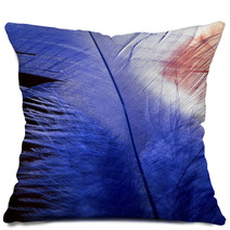 Blue Feather Pillows 64826120