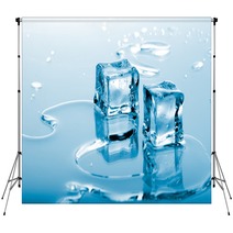 Blue Ice Cubes Backdrops 2512654