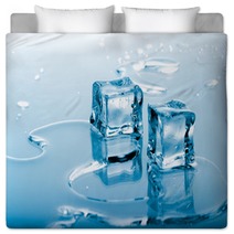 Blue Ice Cubes Bedding 2512654