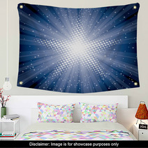 Blue Magic Stars Wall Art 65755151