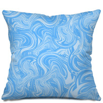 Blue Marble Seamless Pillows 71096787