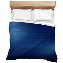 Blue Motion Blur Abstract Background Bedding 63693924