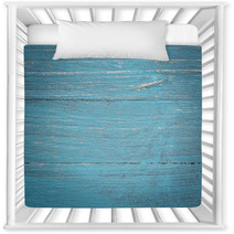 Blue Painted Wood Background Nursery Decor 90647625