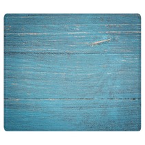Blue Painted Wood Background Rugs 90647625