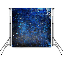 Blue Painting Background Backdrops 58606923