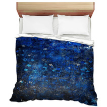 Blue Painting Background Bedding 58606923