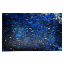 Blue Painting Background Rugs 58606923